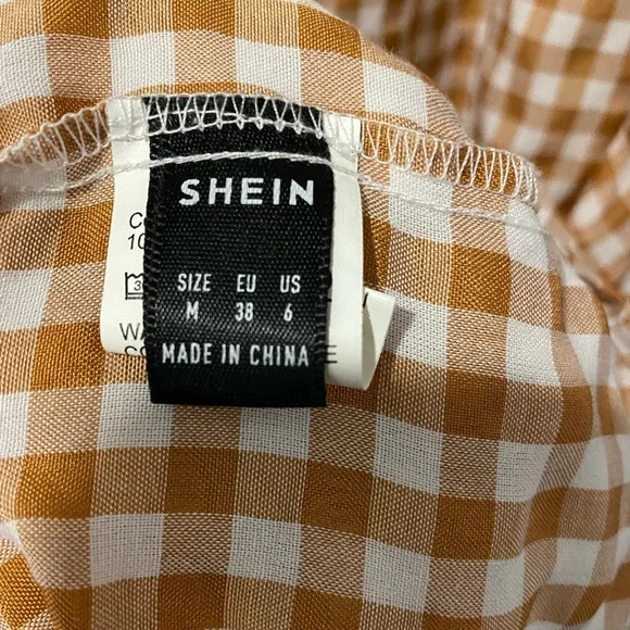 SHEIN: medium maxi dress with shoulder tie details - Picture 3 of 3